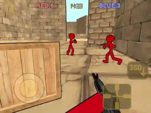 Stickman Counter Terror Shooter — безкоштовна онлайн гра