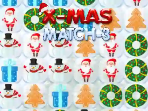 Xmas Match 3 — безкоштовна онлайн гра
