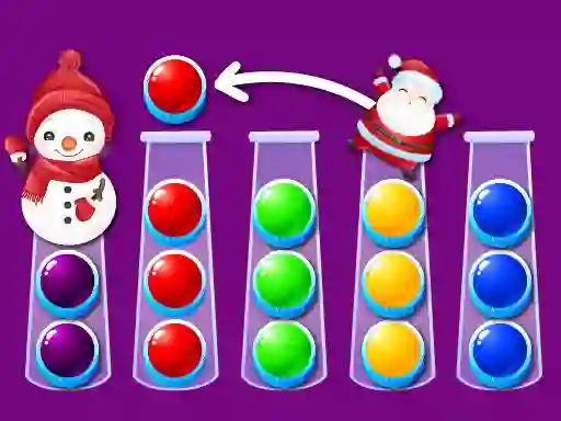 Ball Sort Xmas — безкоштовна онлайн гра