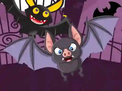 Scary Midnight Hidden Bats — безкоштовна онлайн гра