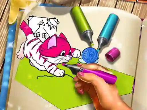 Pets Coloring Book — безкоштовна онлайн гра