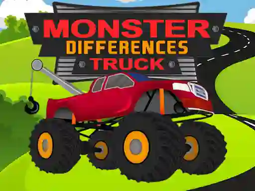 Monster Truck Differences — безкоштовна онлайн гра