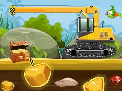 Gold Truck Crane — безкоштовна онлайн гра