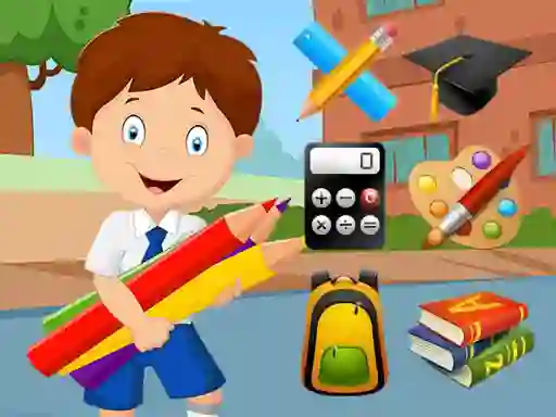 School Match 3 — безкоштовна онлайн гра