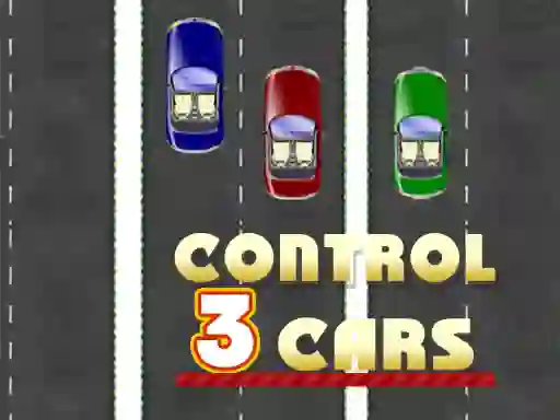 Control 3 Cars — безкоштовна онлайн гра