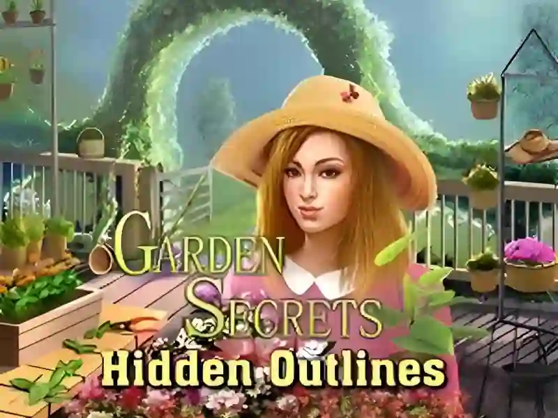 Garden Secrets Hidden Objects by Outline — безкоштовна онлайн гра