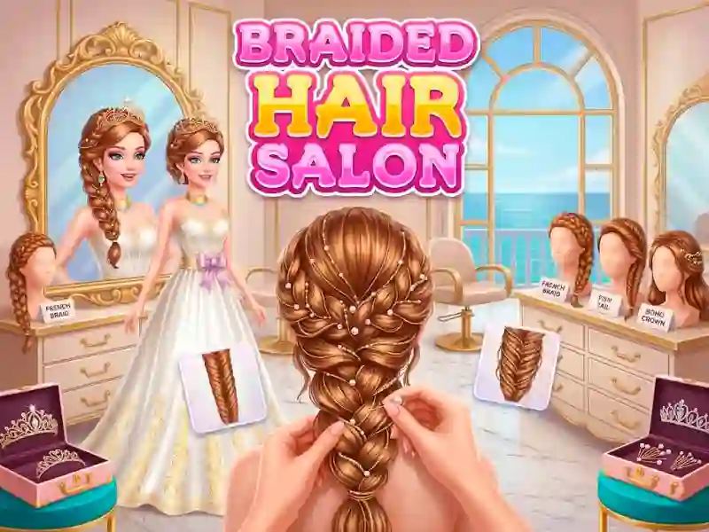 Braided Hair Salon — безкоштовна онлайн гра