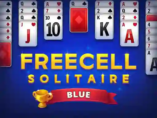 Freecell Solitaire Blue — безкоштовна онлайн гра