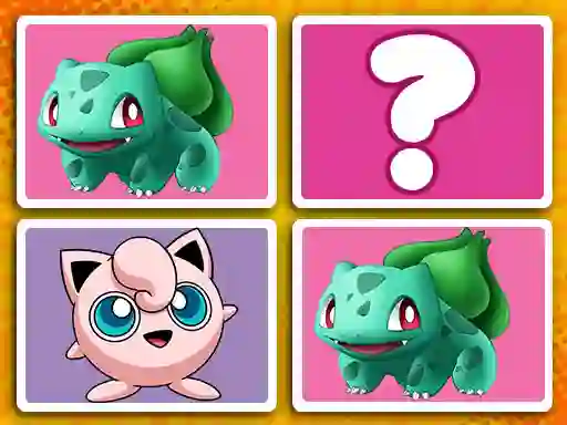 Poke World Find-Pairs — безкоштовна онлайн гра