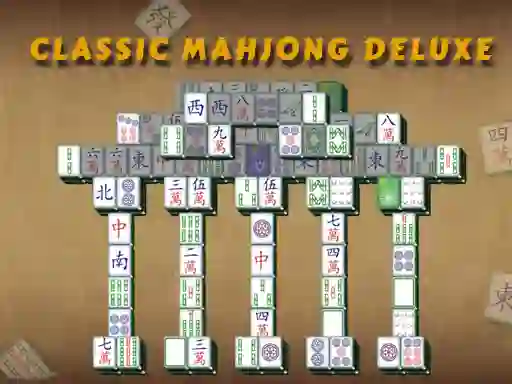 Mahjong Classic Deluxe — безкоштовна онлайн гра