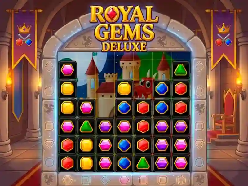 Royal Gems Deluxe — безкоштовна онлайн гра