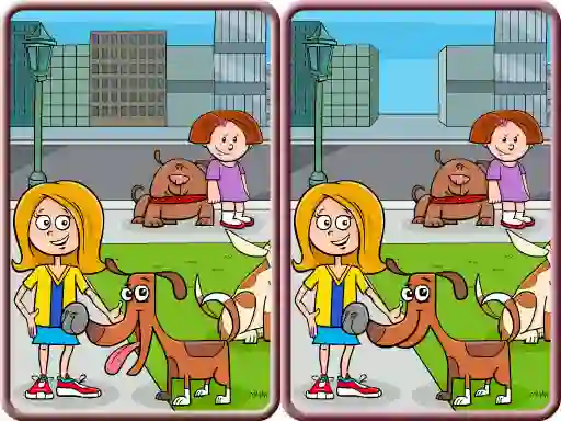 Spot The Differences City — безкоштовна онлайн гра