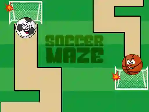 Soccer Maze — безкоштовна онлайн гра