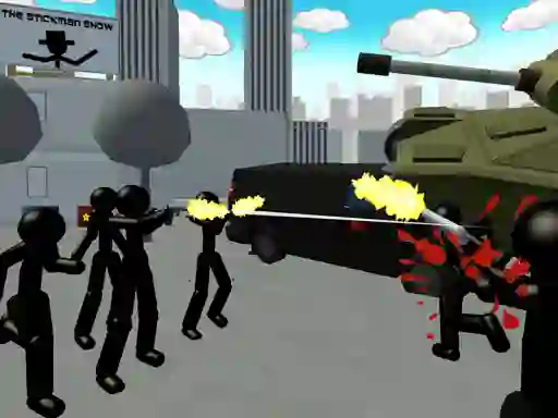Stickman City Shooting 3d — безкоштовна онлайн гра
