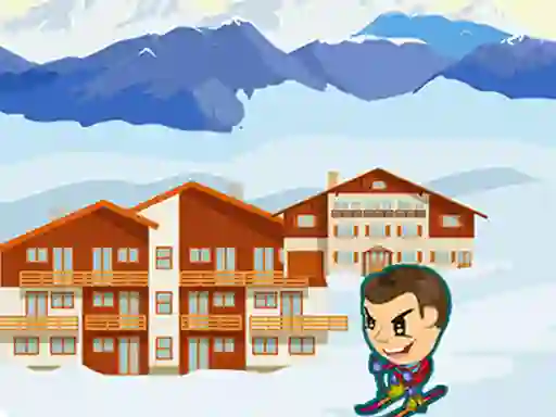 Zigzag Snow Ski — безкоштовна онлайн гра