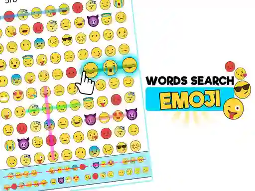 Word Search Emoji Edition — безкоштовна онлайн гра