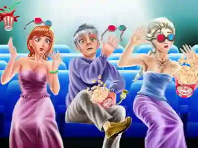 Ice Family Movie Night — безкоштовна онлайн гра