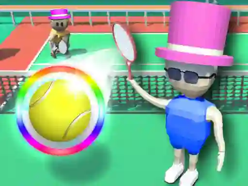 Poly Tennis — безкоштовна онлайн гра