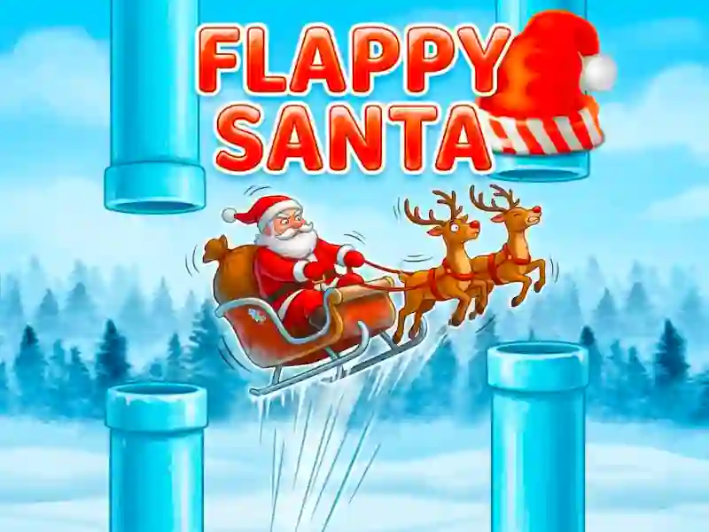 Flappy Santa — безкоштовна онлайн гра