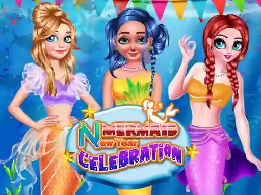Mermaid New Year Celebration — безкоштовна онлайн гра
