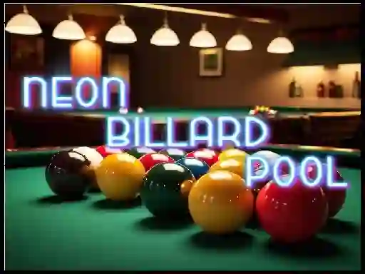 Neon Billard Pool — безкоштовна онлайн гра