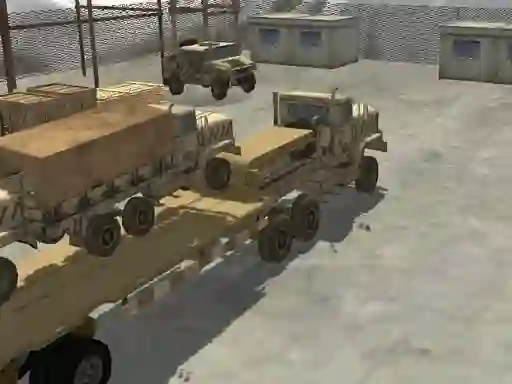 Transport Army vehicle truck driving — безкоштовна онлайн гра