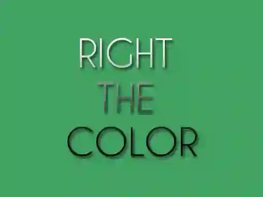 Right the Color — безкоштовна онлайн гра