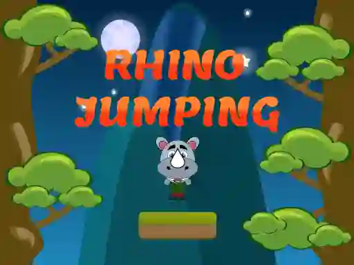 Rhino Jumping — безкоштовна онлайн гра