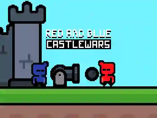 Red and Blue Castlewars — безкоштовна онлайн гра
