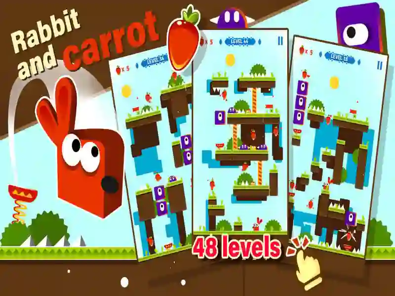 Rabbit & Carrot — безкоштовна онлайн гра