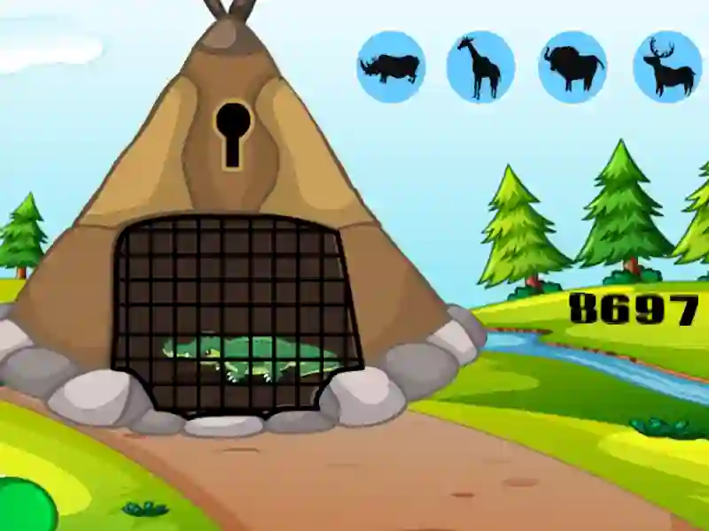 Croc Key Quest — безкоштовна онлайн гра