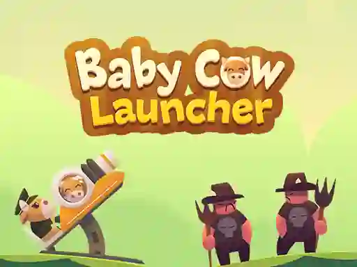 Baby Cow Launcher — безкоштовна онлайн гра