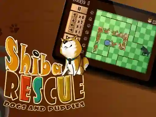 Shiba rescue : dogs and puppies — безкоштовна онлайн гра