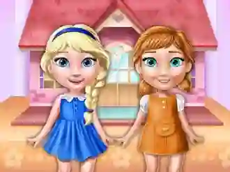 Ellie And Annie Doll House — безкоштовна онлайн гра