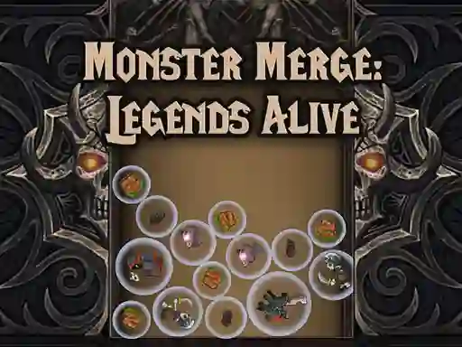 Monster Merge Legends Alive — безкоштовна онлайн гра