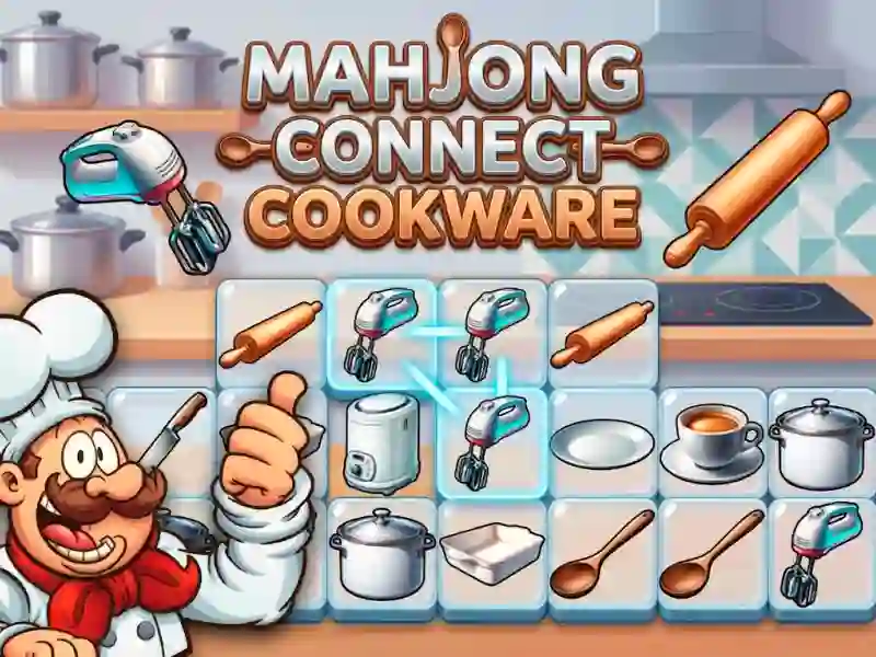 Mahjong Connect Cookware — безкоштовна онлайн гра