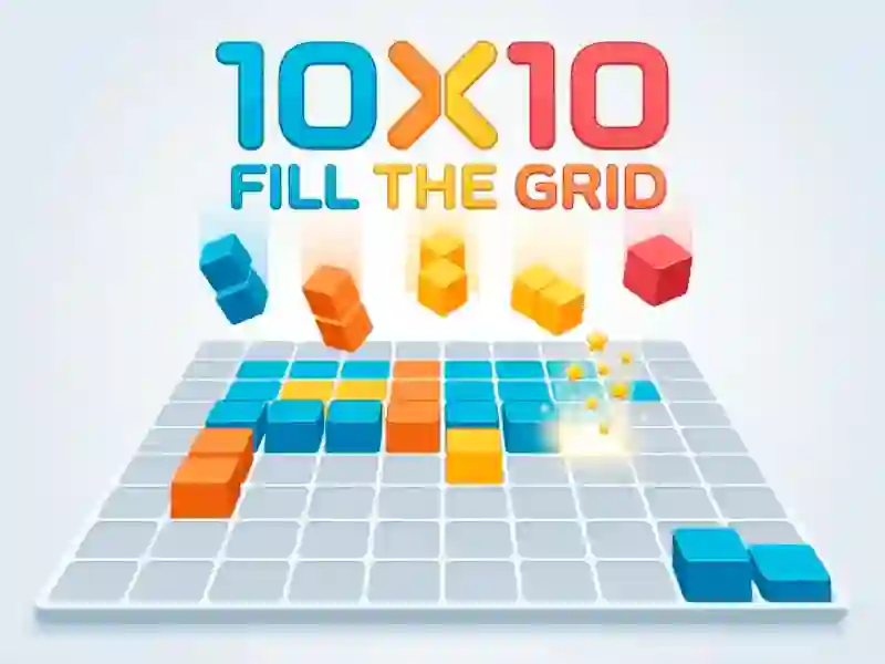 10x10 Fill The Grid — безкоштовна онлайн гра