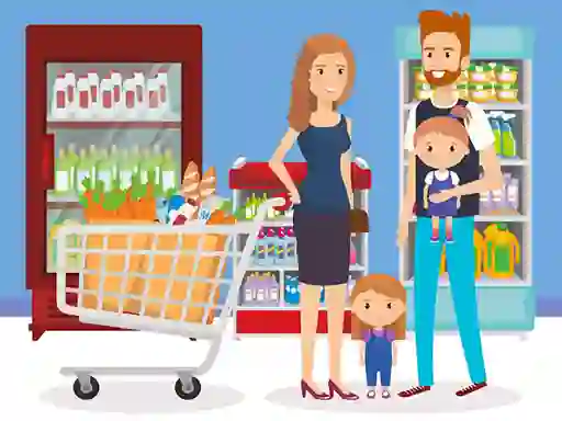 Happy Shopping Jigsaw — безкоштовна онлайн гра