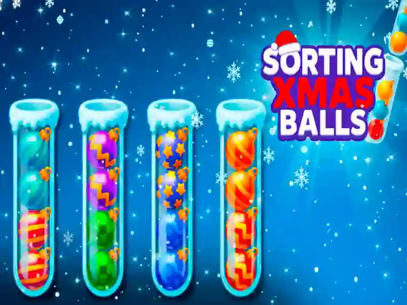 Sorting Xmas Balls — безкоштовна онлайн гра