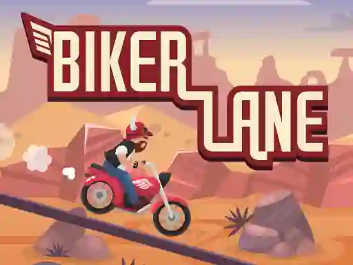 Biker Lane — безкоштовна онлайн гра