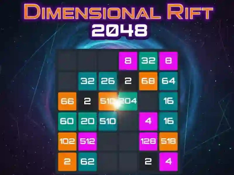 Dimensional Rift 2048 — безкоштовна онлайн гра