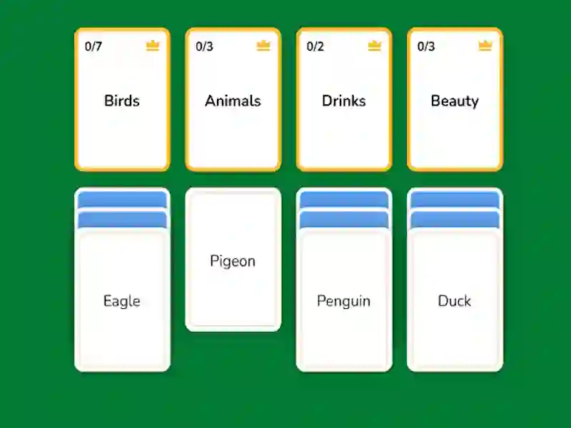 Word Solitaire — безкоштовна онлайн гра