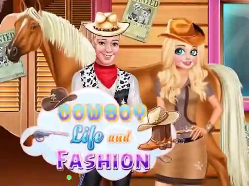 Cowboy Life and Fashion — безкоштовна онлайн гра