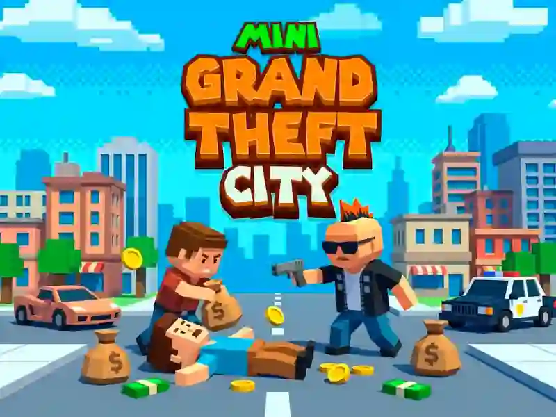 Mini Grand Theft City — безкоштовна онлайн гра