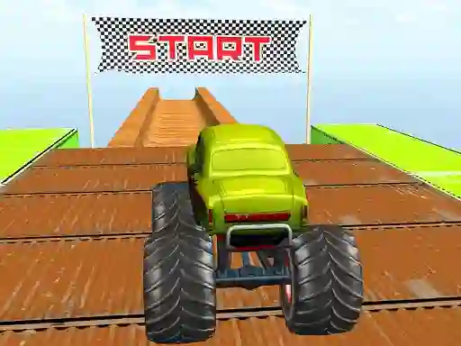 Mega ramp Monster truck — безкоштовна онлайн гра
