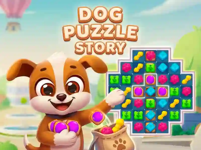 Dog Puzzle Story — безкоштовна онлайн гра