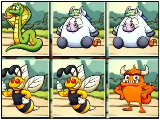 Animals Memo Match — безкоштовна онлайн гра