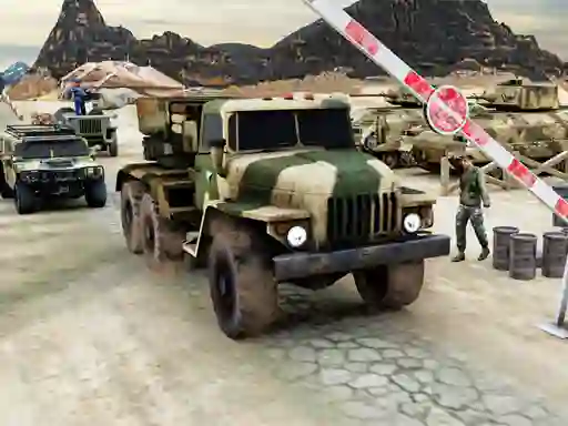 Army Machine Transporter Truck — безкоштовна онлайн гра