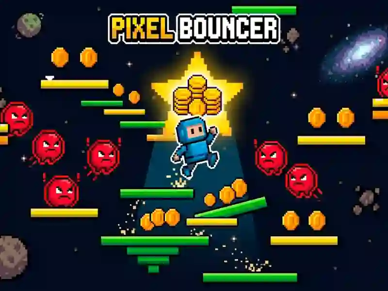 Pixel Bouncer — безкоштовна онлайн гра