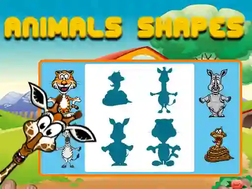 Animals Shapes — безкоштовна онлайн гра